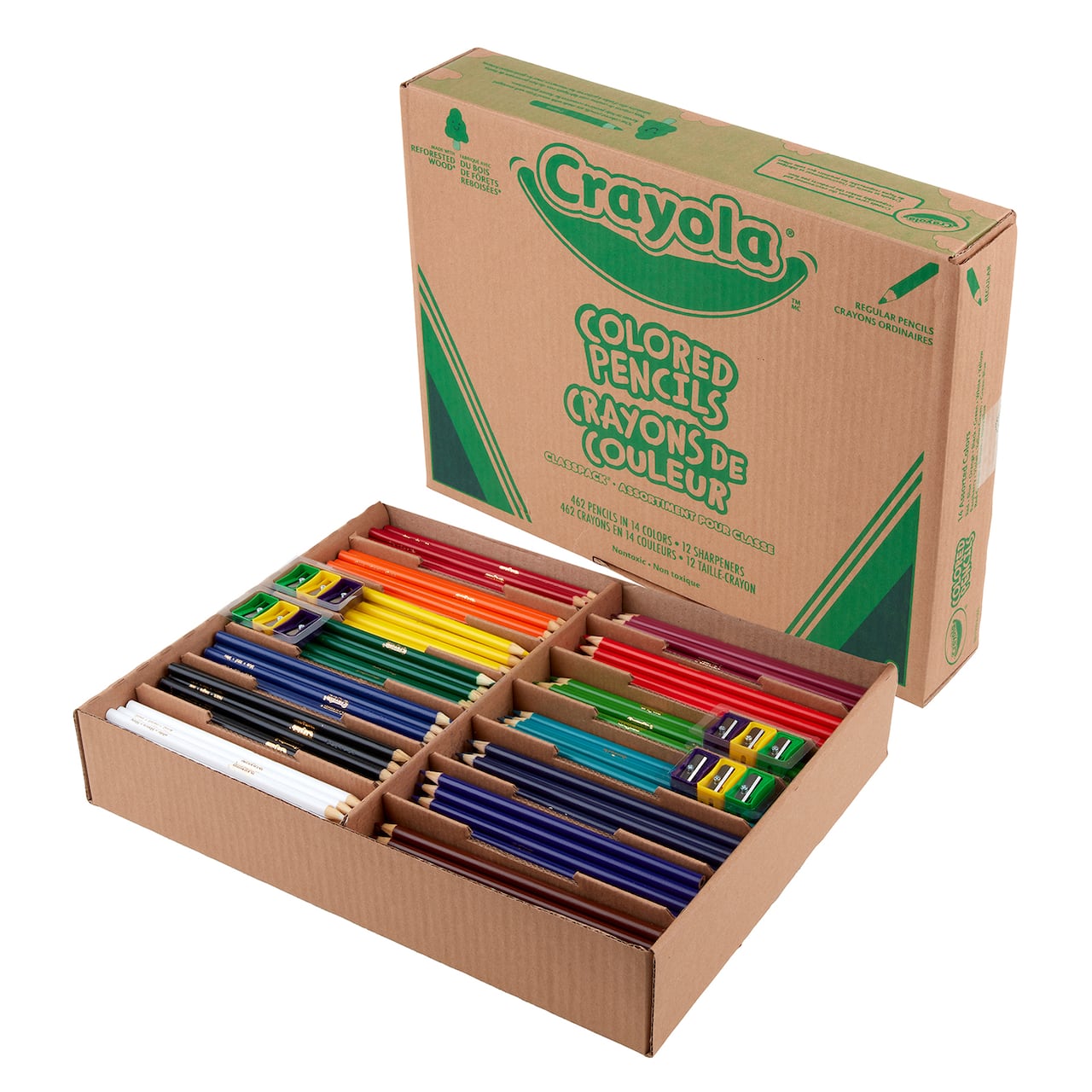 Crayola® 462 Piece Regular Colored Pencil Classpack